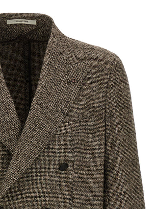 Blazer marrón de lana virgen