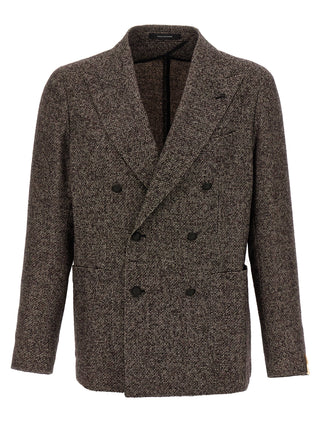 Brown Virgin Wool Blazer