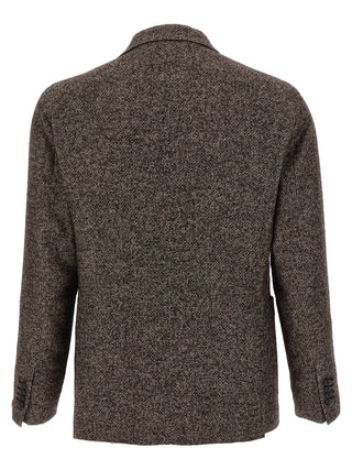 Brown Virgin Wool Blazer