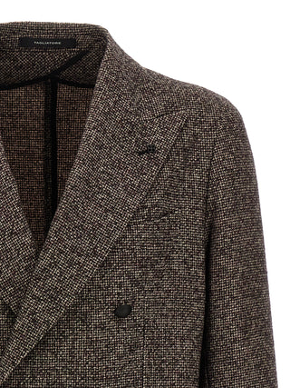 Brown Virgin Wool Blazer