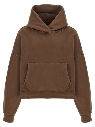 Brown Cotton Sweatshirt