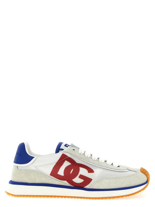 Multicolor Polyester Athletic Sneakers