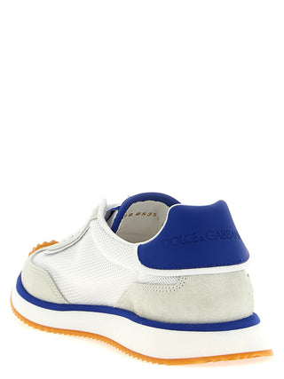 Multicolor Polyester Athletic Sneakers