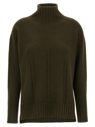 Bicolor Cashmere Cardigan