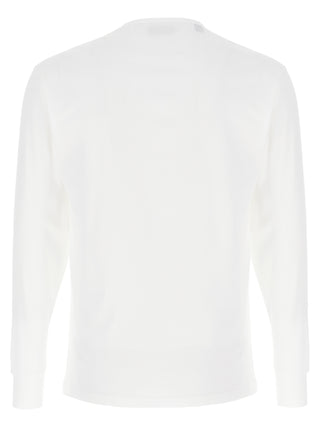 Camiseta de algodón blanca