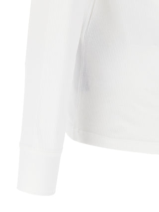 Camiseta de algodón blanca