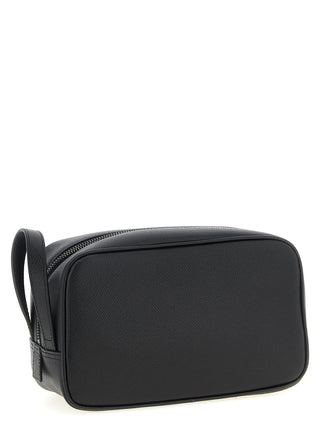 Black Calfskin Leather Wallet
