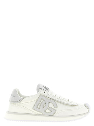 Zapatillas deportivas de poliéster blancas