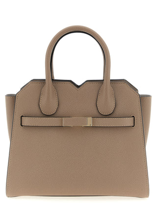 Beige Calfskin Handbag
