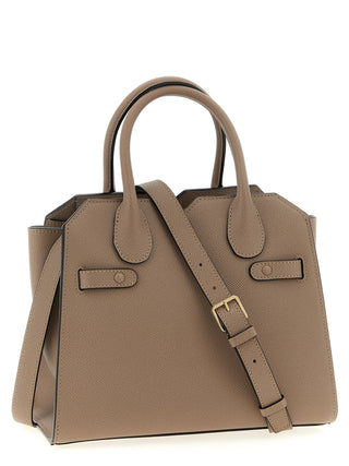 Beige Calfskin Handbag