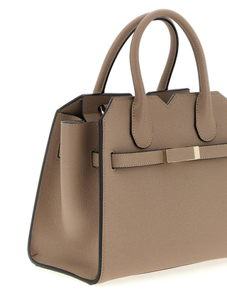 Beige Calfskin Handbag