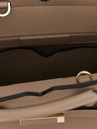 Beige Calfskin Handbag