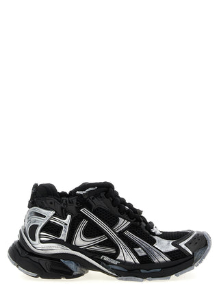 Zapatillas deportivas negras de polietileno