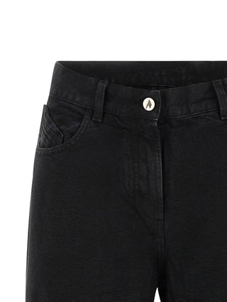 Jeans de algodón negro