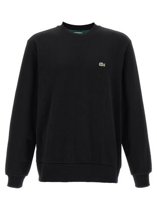 Black Cotton Sweatshirt