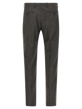 Brown Virgin Wool Two-Piece Suit