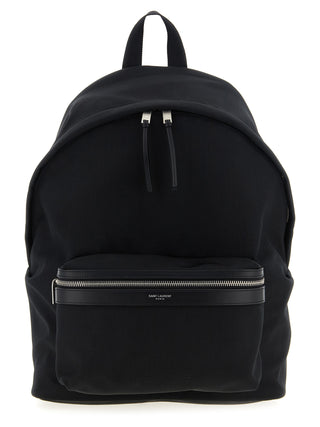 Black Polyamide Backpack