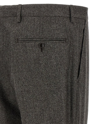 Brown Virgin Wool Two-Piece Suit