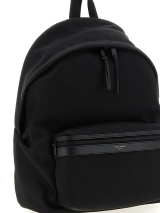 Black Polyamide Backpack