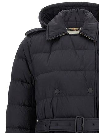 Black Polyamide Coat
