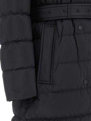 Black Polyamide Coat