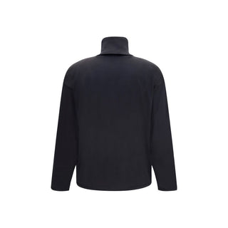 Black Silk Sweatshirt