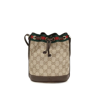 Beige Cotton Backet Bag