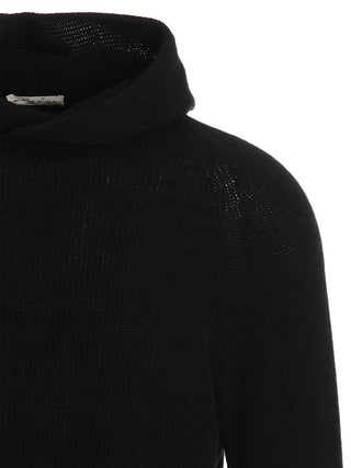Black Virgin Wool Cardigan