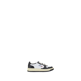 White Calf Leather Bos Taurus Athletic Sneakers