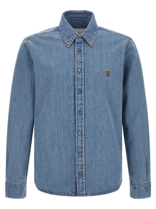Blue Cotton Blouse