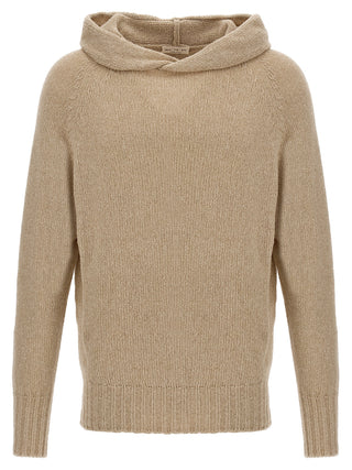 Cárdigan beige de lana virgen