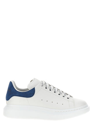 Blue Calfskin Chunky Sneakers