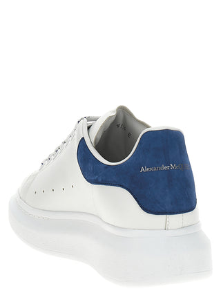 Blue Calfskin Chunky Sneakers