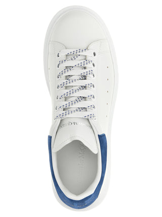 Blue Calfskin Chunky Sneakers