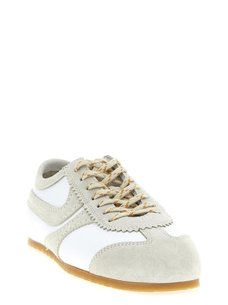 Gray Calfskin Sneakers