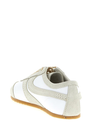 Gray Calfskin Sneakers