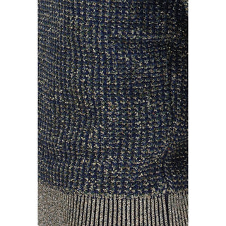 Blue Polyamide Sweater