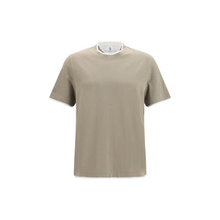 Bicolor Cotton T-Shirt