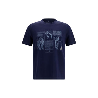 Blue Cotton T-Shirt