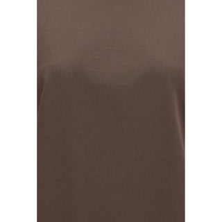 Brown Cotton T-Shirt