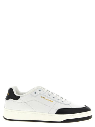Bicolor Calfskin Low Top Sneakers