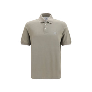 Bicolor Cotton Polo Shirt
