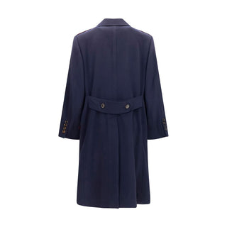 Blue Wool Oves Aries Coat