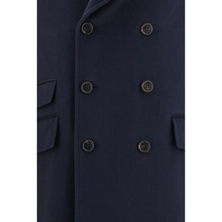Blue Wool Oves Aries Coat