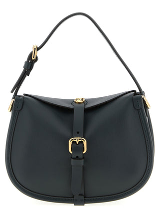 Bicolor Calfskin Crossbody Bag