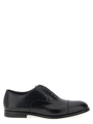 Zapatos Oxford y Derby negros de piel de becerro