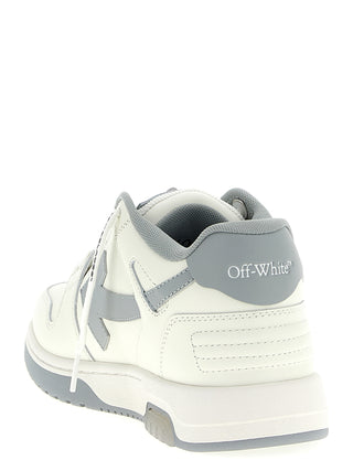 Zapatillas bajas de cuero gris