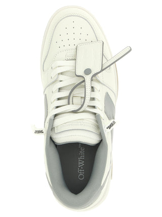 Zapatillas bajas de cuero gris