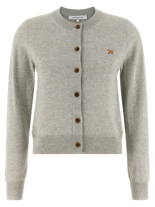 Gray Virgin Wool Cardigan