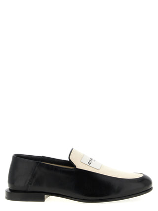 Black Lamb Leather Slip-On Loafers